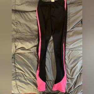 Jump n style black & pink leggings $30 large